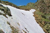 Спуск с перевала Караджаш